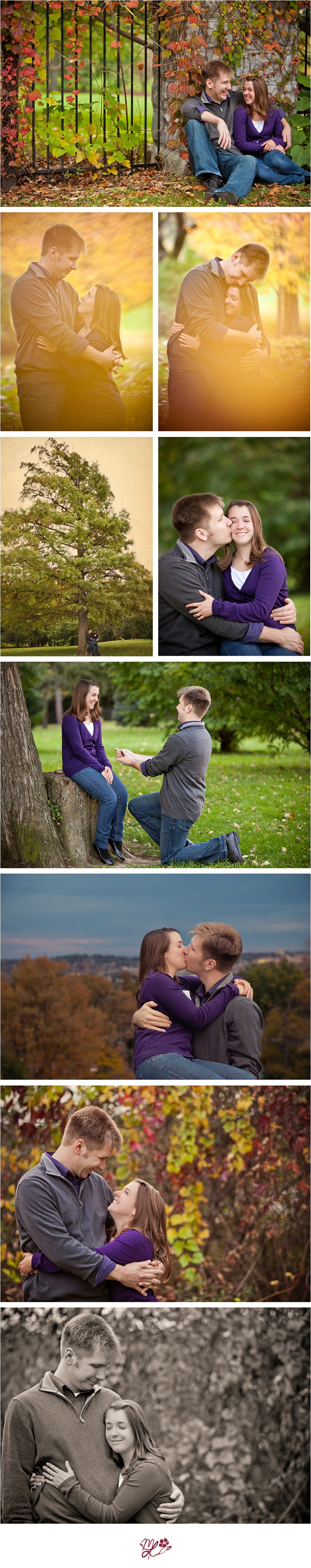 Syracuse NY Fall Engagement Session Mabyn Ludke Photography